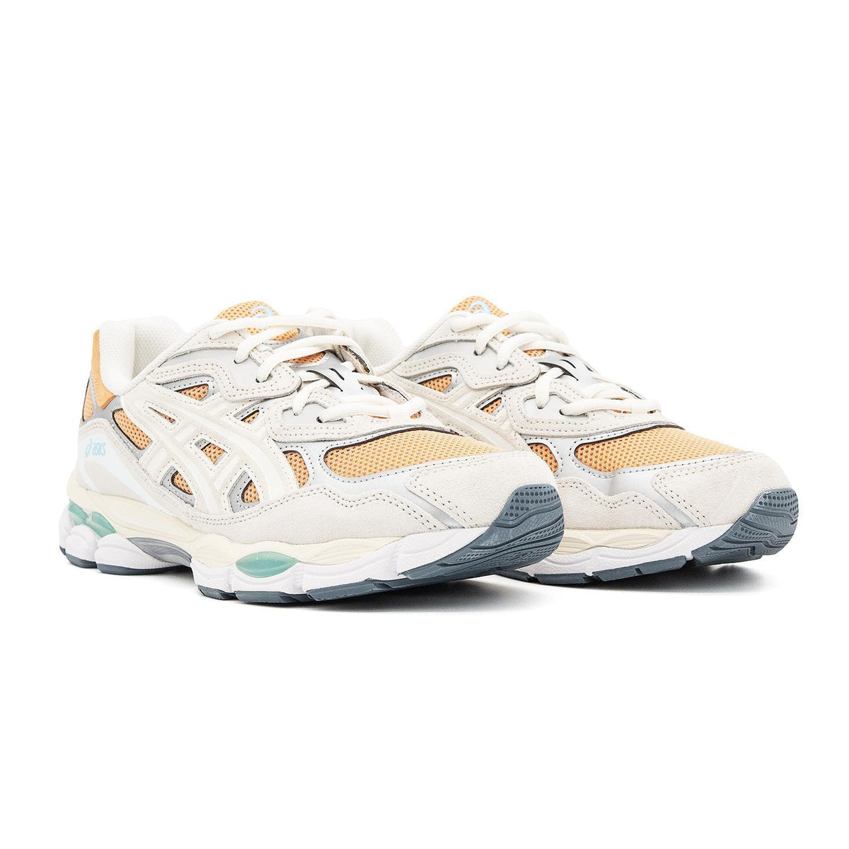 Sneakers Asics Gel-NYC orange et écru – vue 3