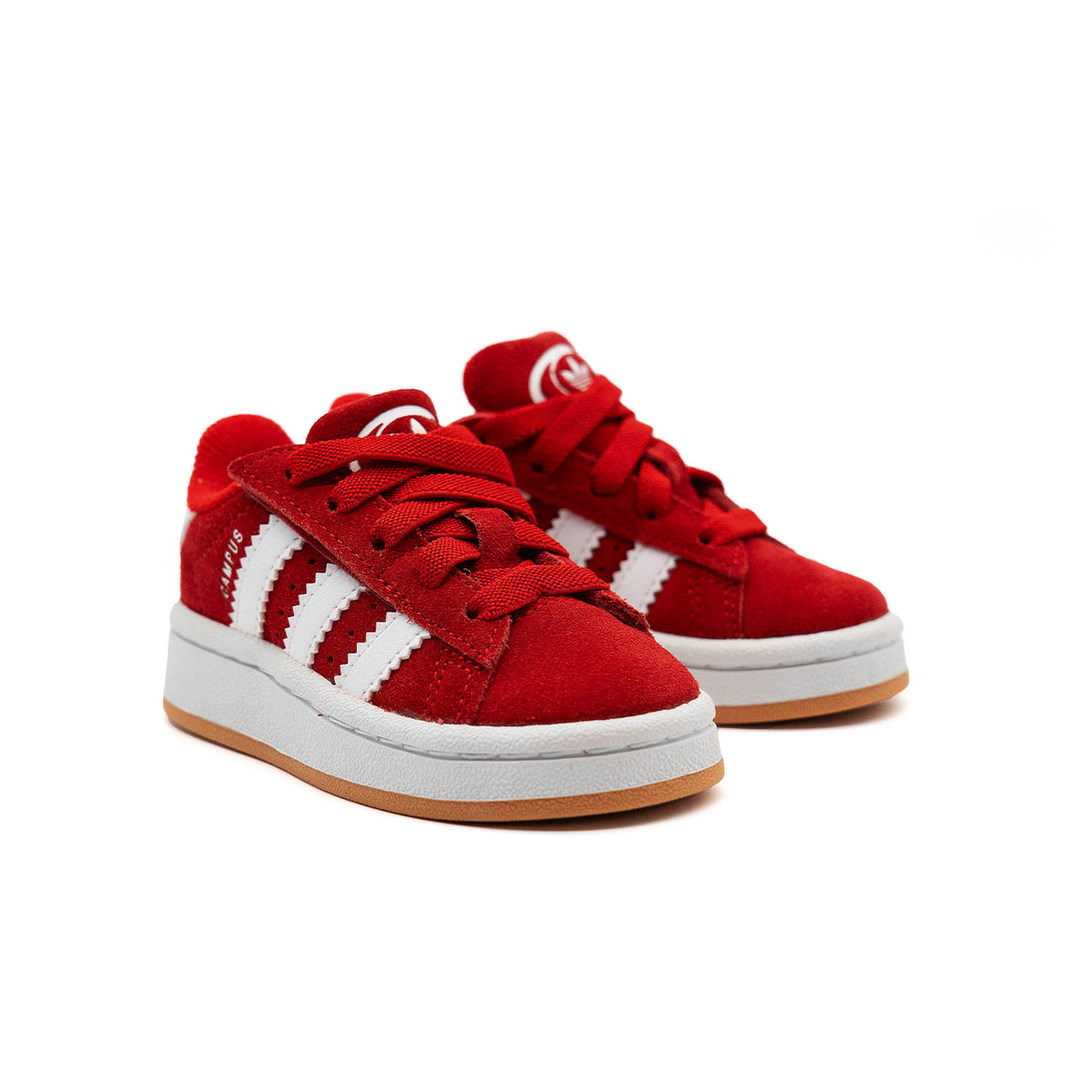 Sneakers Adidas Campus 00s Bébé rouge et blanc – vue 4