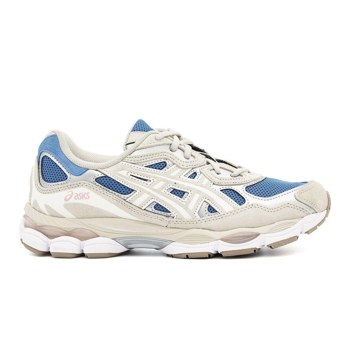 Sneakers Asics Gel-NYC bleu et écru – vue 1