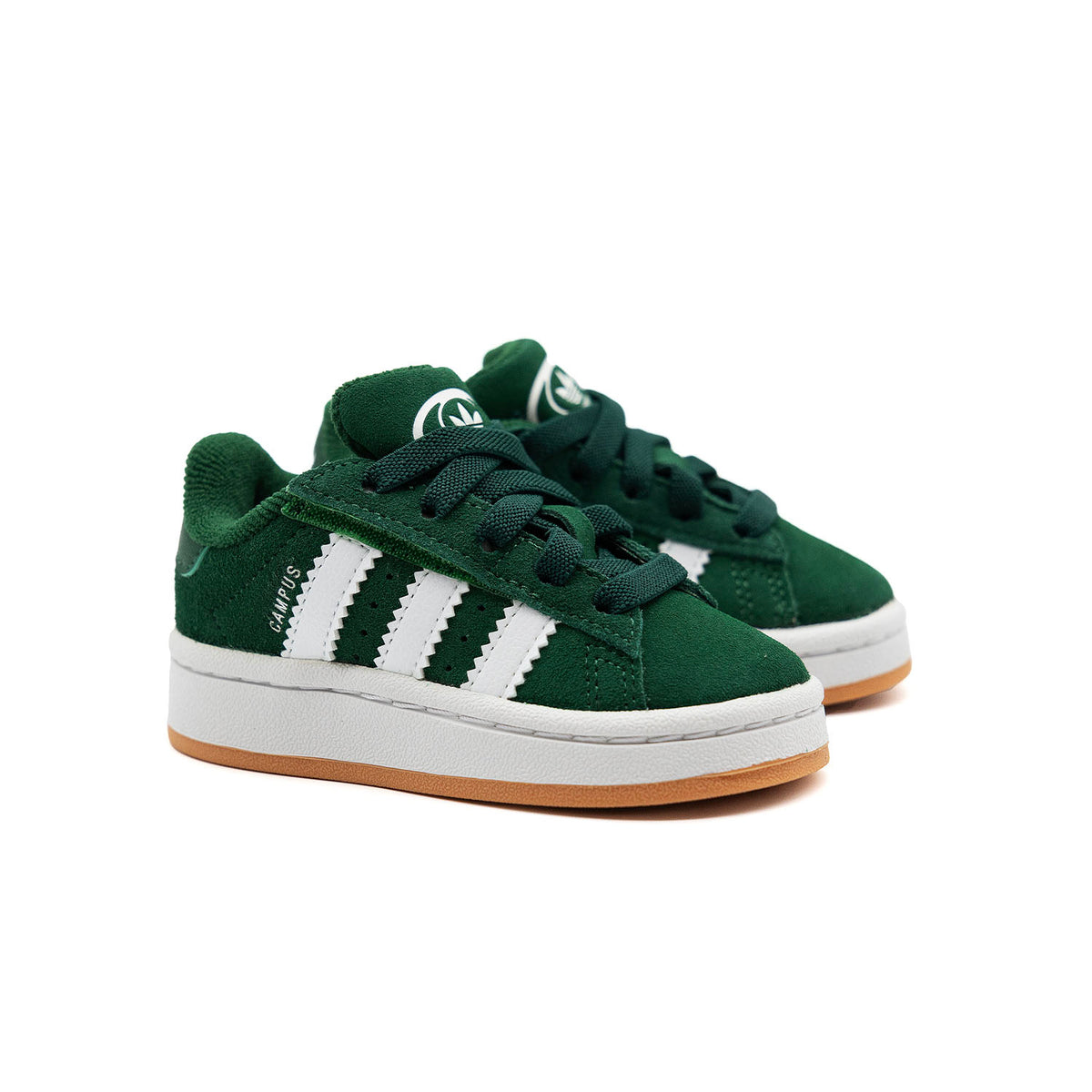 Sneakers Adidas Campus 00s Bébé vert et blanc – vue 3