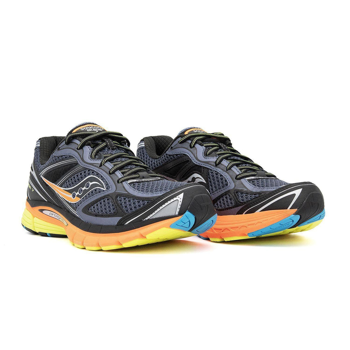 Chaussure de running Saucony ProGrid Guide 7 gris et multicolore – vue 3