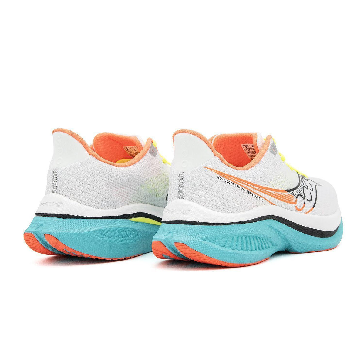 Chaussure de running Saucony Endorphin Speed 5 blanc – vue 4