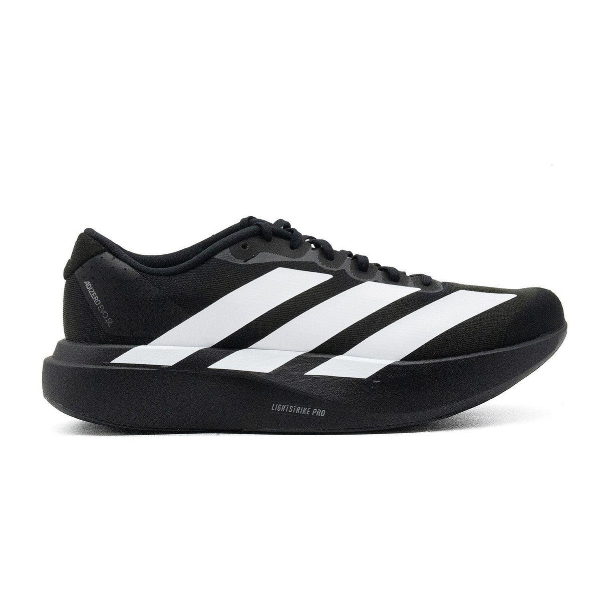 Chaussure de running Adidas Adizero Evo SL M noir et blanc – vue 1