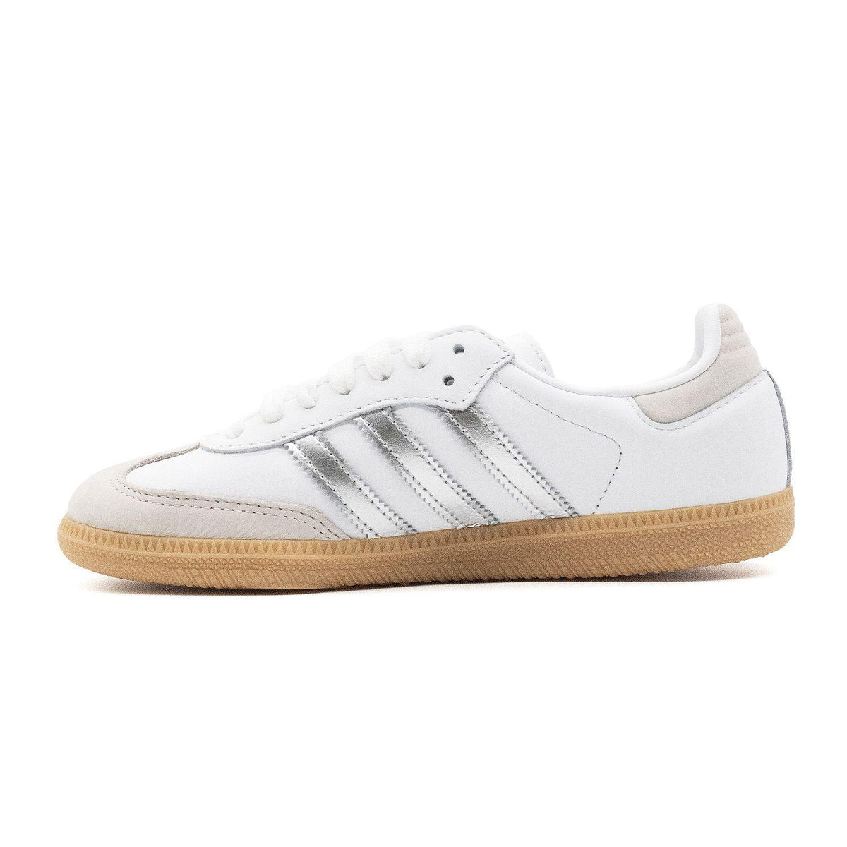 Sneakers Adidas Samba OG Femme blanc et argent – vue 2