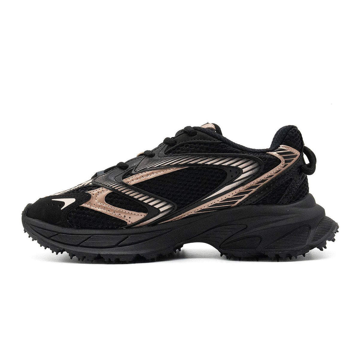 Sneakers Lacoste L003 Neo Shot Femme noir et rose – vue 2