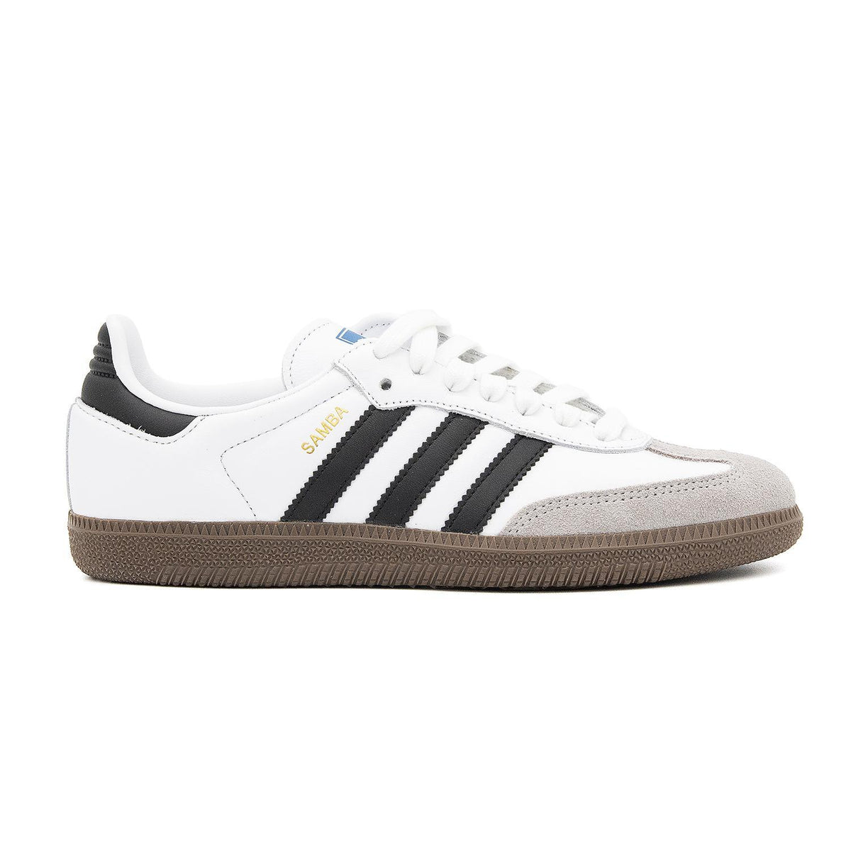 Sneakers Adidas Samba OG blanc et noir – vue 1