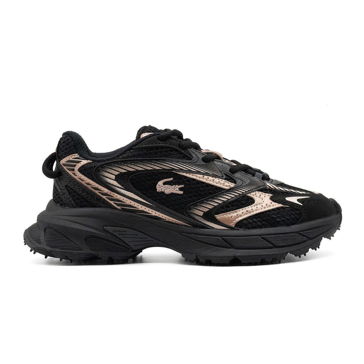Sneakers Lacoste L003 Neo Shot Femme noir et rose – vue 1