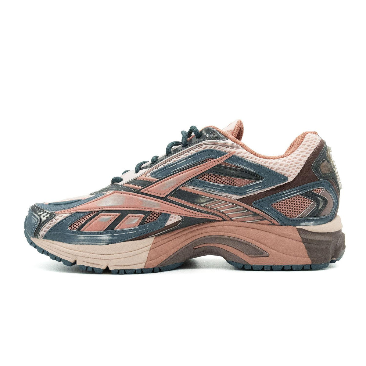 Chaussure de running Reebok Premier Road Ultra rose et bleu – vue 2