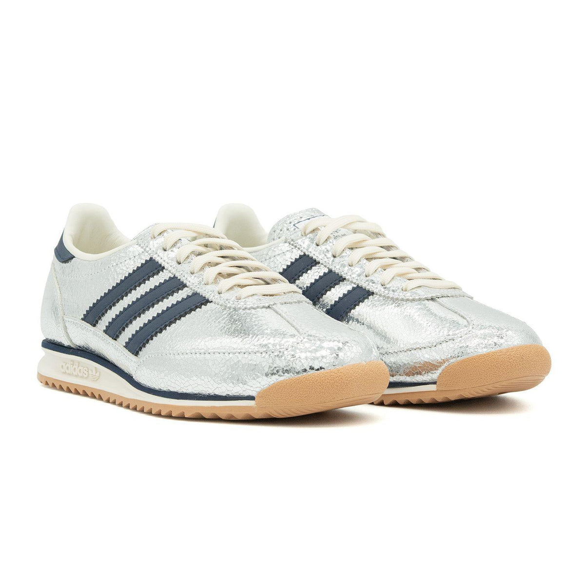 Sneakers Adidas SL 72 OG Femme argent et bleu – vue 3