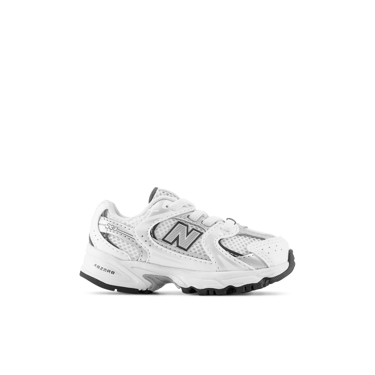Sneakers New Balance 530 Bungee Lace Bébé blanc – vue 1