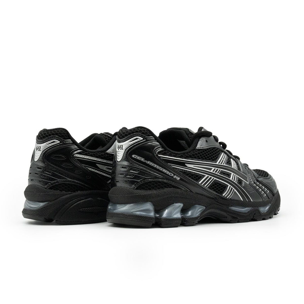 Chaussure de running Asics Gel-Kayano 14 noir et argent – vue 4