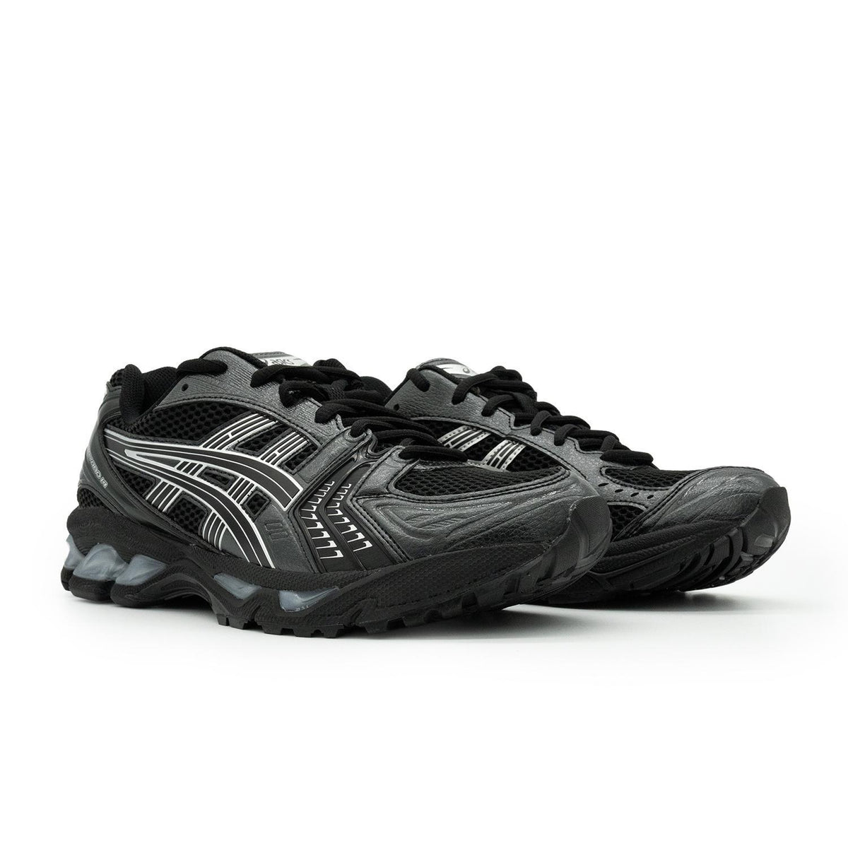 Chaussure de running Asics Gel-Kayano 14 noir et argent – vue 3