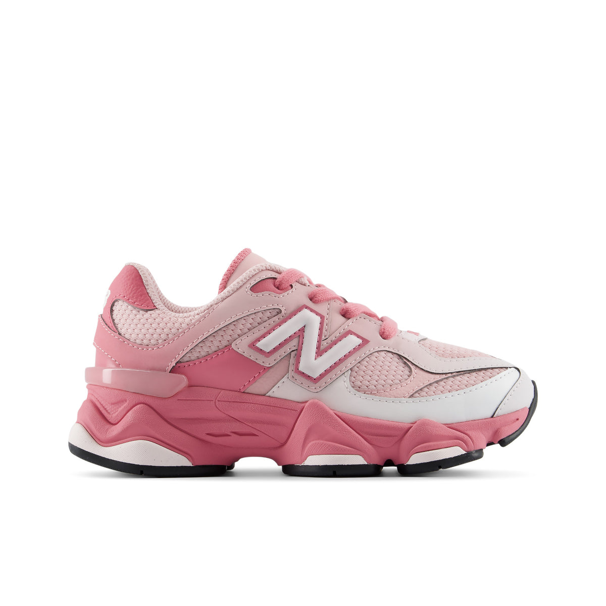 Sneakers New Balance 9060 Lace Enfant rose – vue 1