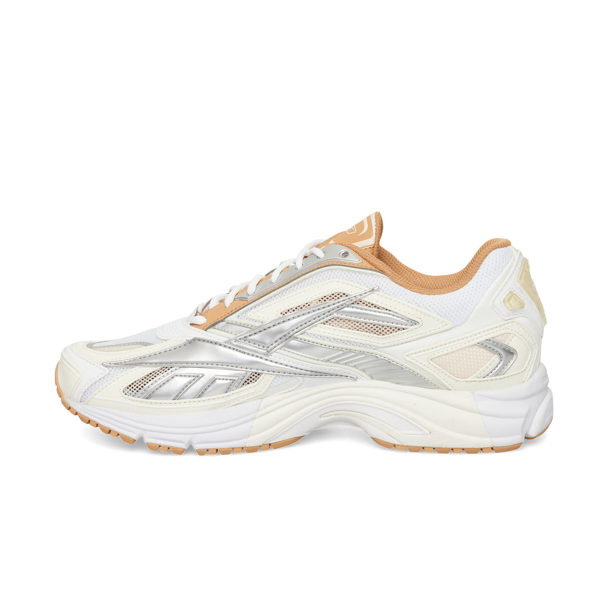 Chaussure de running Reebok Premier Road Ultra blanc et argent – profil intérieur