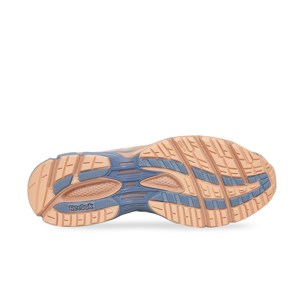 Chaussure de running Reebok Premier Road Ultra pêche et bleu – semelle extérieure