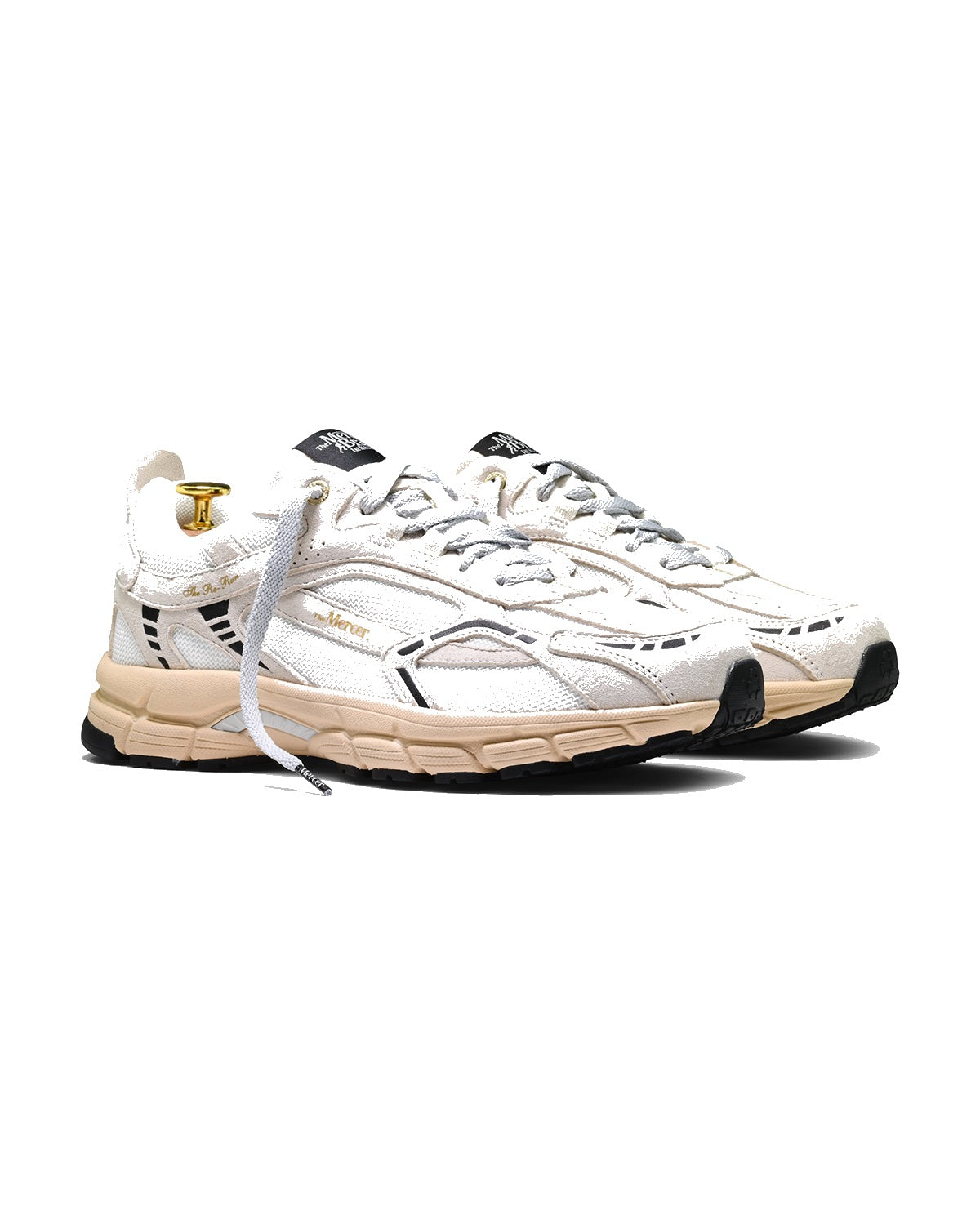 Sneakers The Mercer Re-Run beige et écru – vue 2