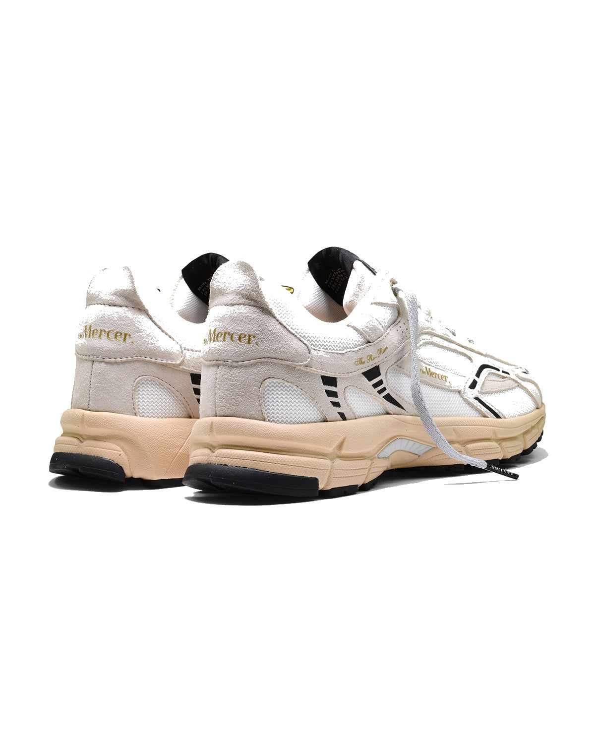 Sneakers The Mercer Re-Run beige et écru – vue 3