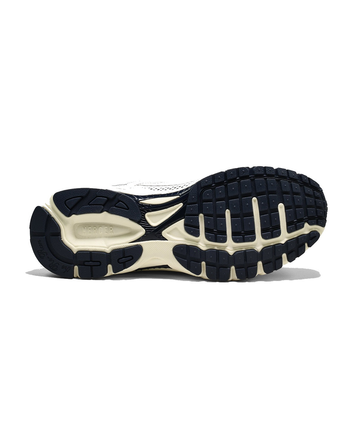 Sneakers The Mercer Re-Run blanc et bleu – vue 4