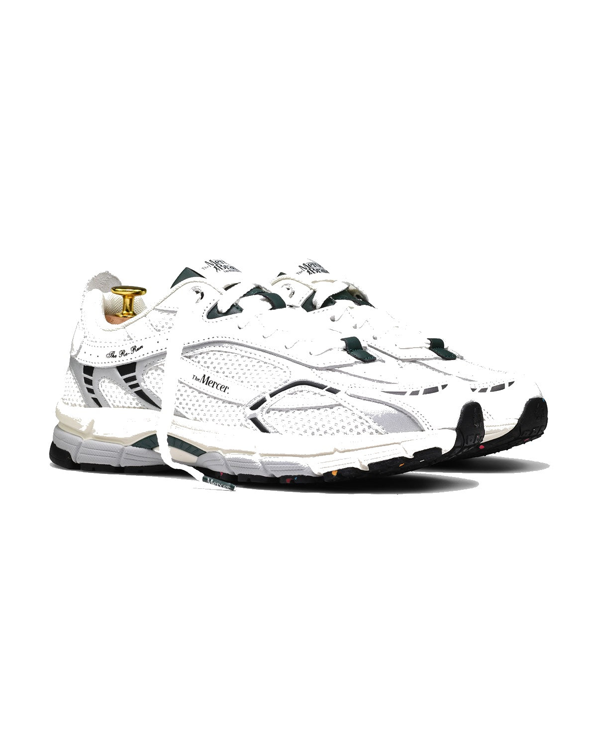Sneakers The Mercer Re-Run blanc et vert – vue 2