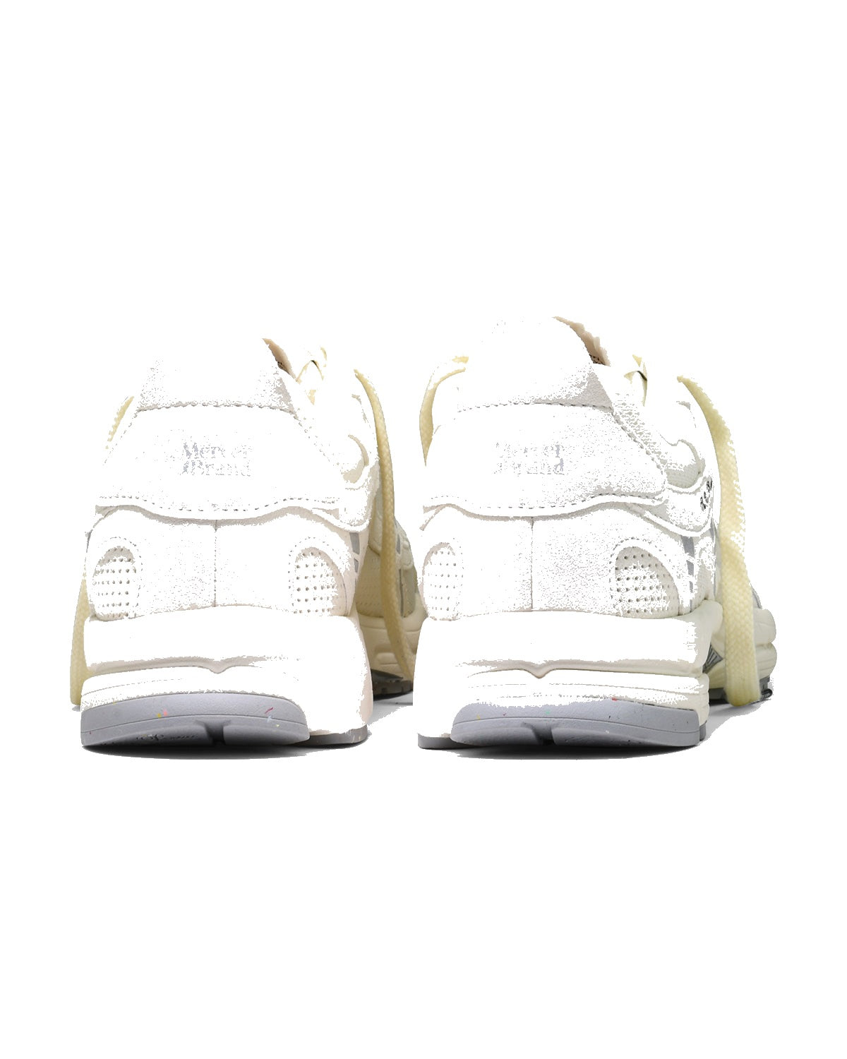 Sneakers The Mercer Re-Run écru et blanc – vue 4