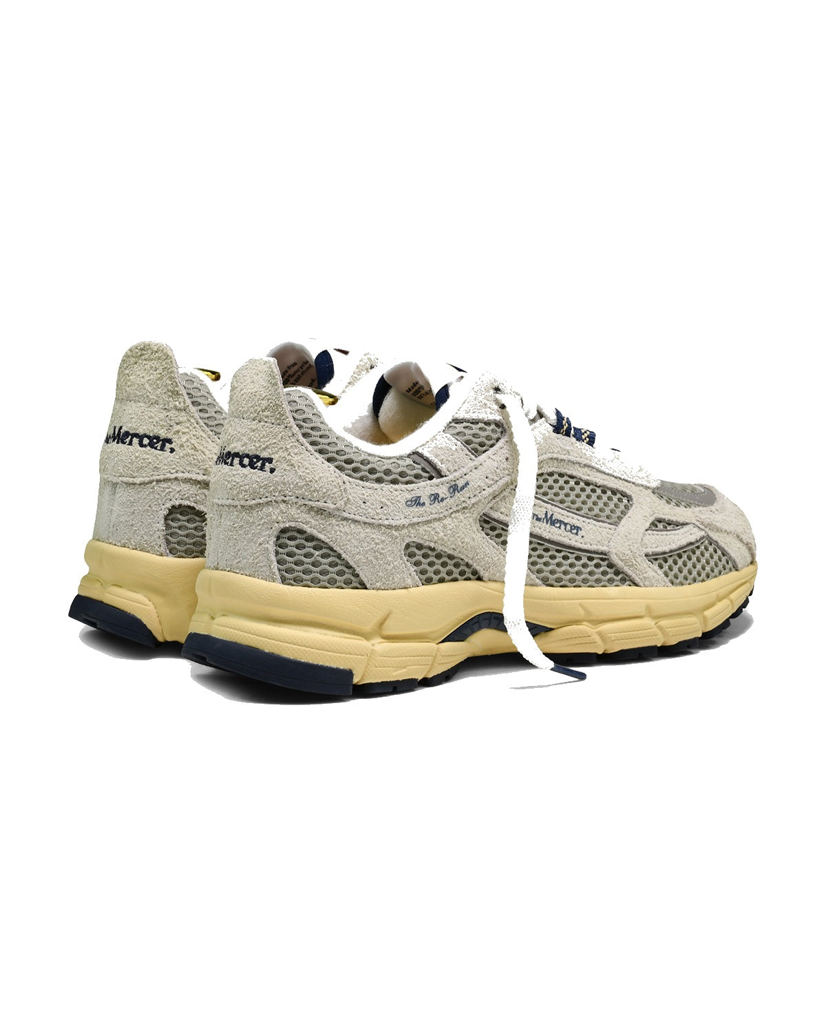 Sneakers The Mercer Re-Run Americana écru et blanc – vue 3