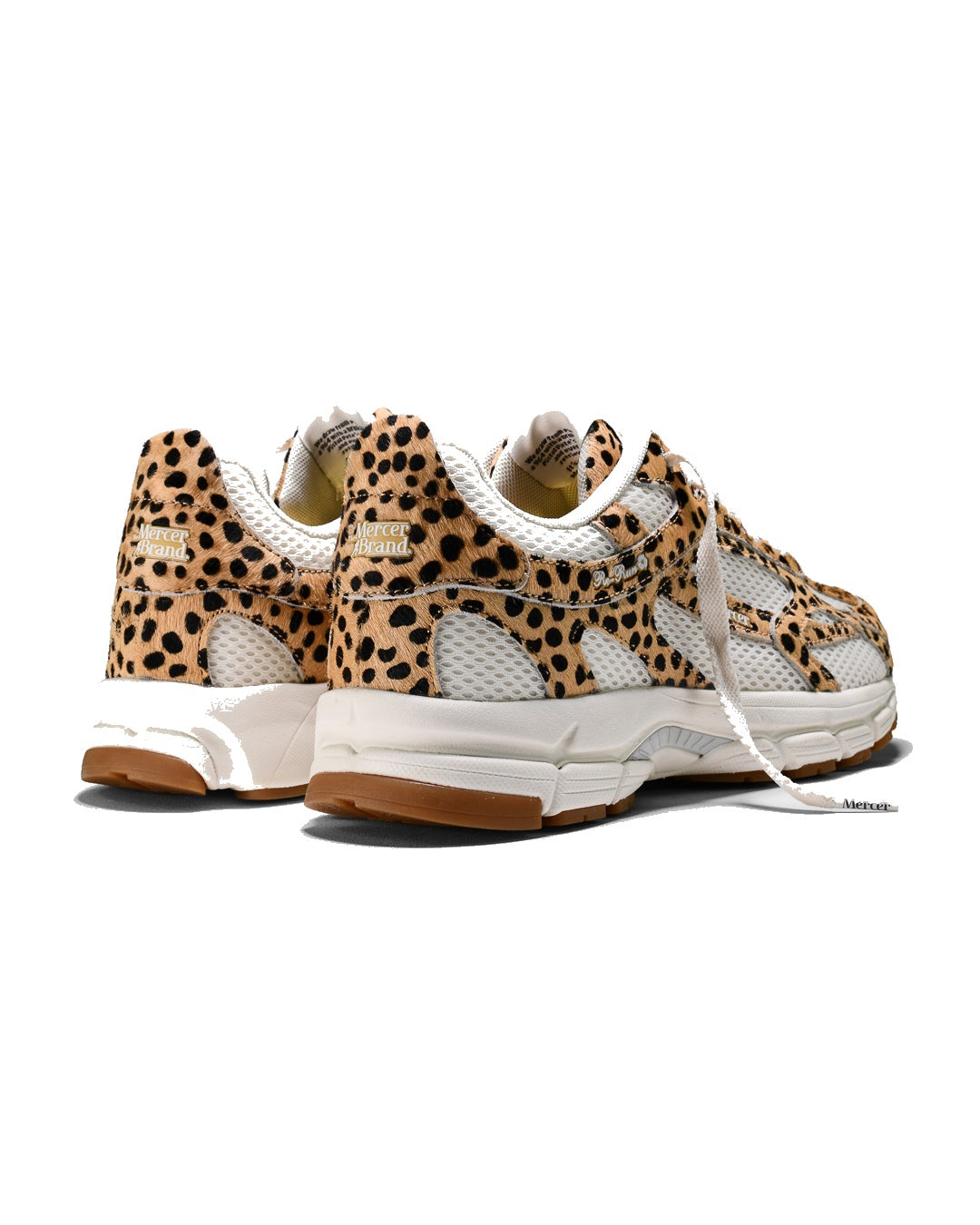 Sneakers The Mercer Re-Run Femme imprimé et marron – vue 3