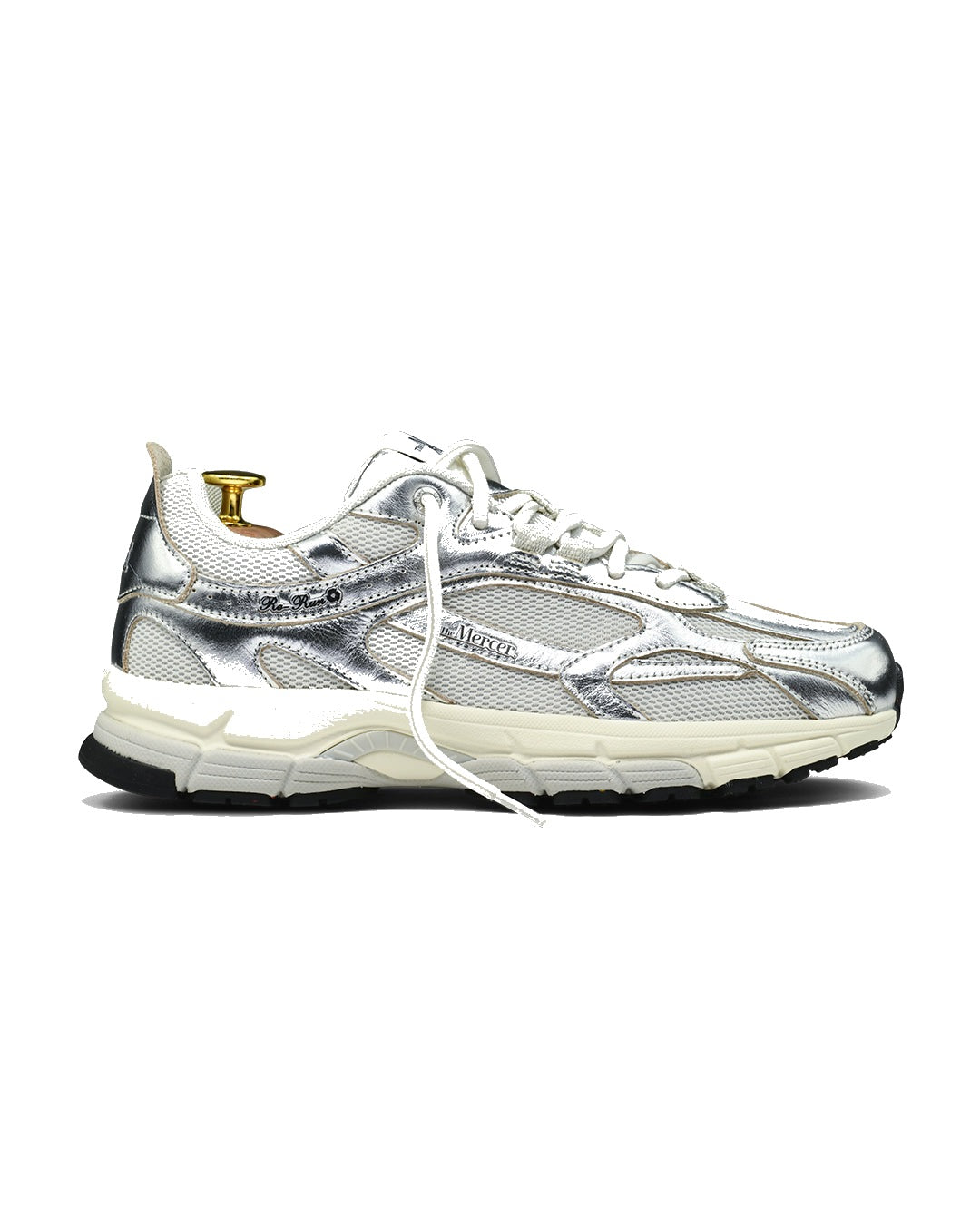 Sneakers The Mercer Re-Run Femme vert et argent – vue 1