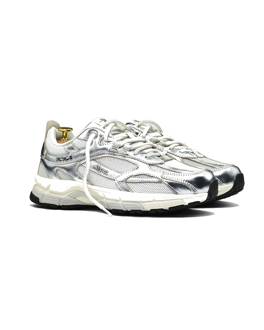 Sneakers The Mercer Re-Run Femme vert et argent – vue 2