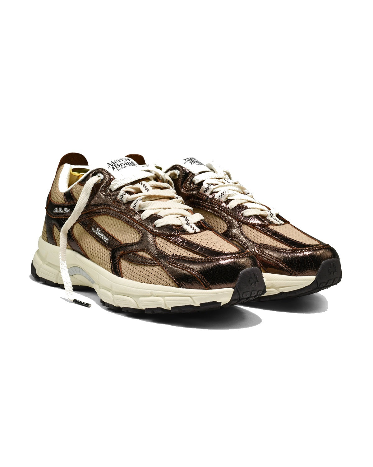 Sneakers The Mercer Re-Run marron – vue 2