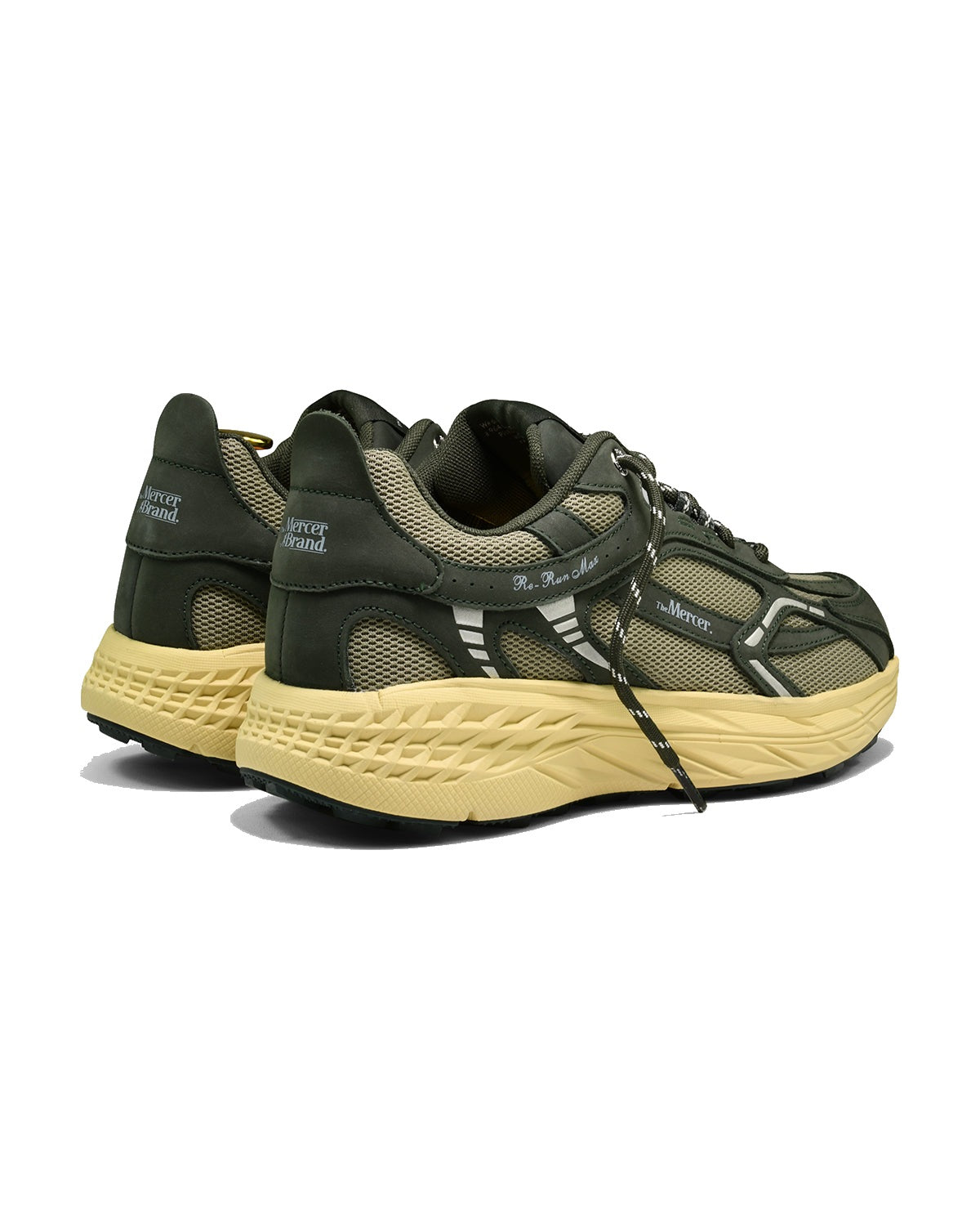 Sneakers The Mercer Re-Run Max vert – vue 3