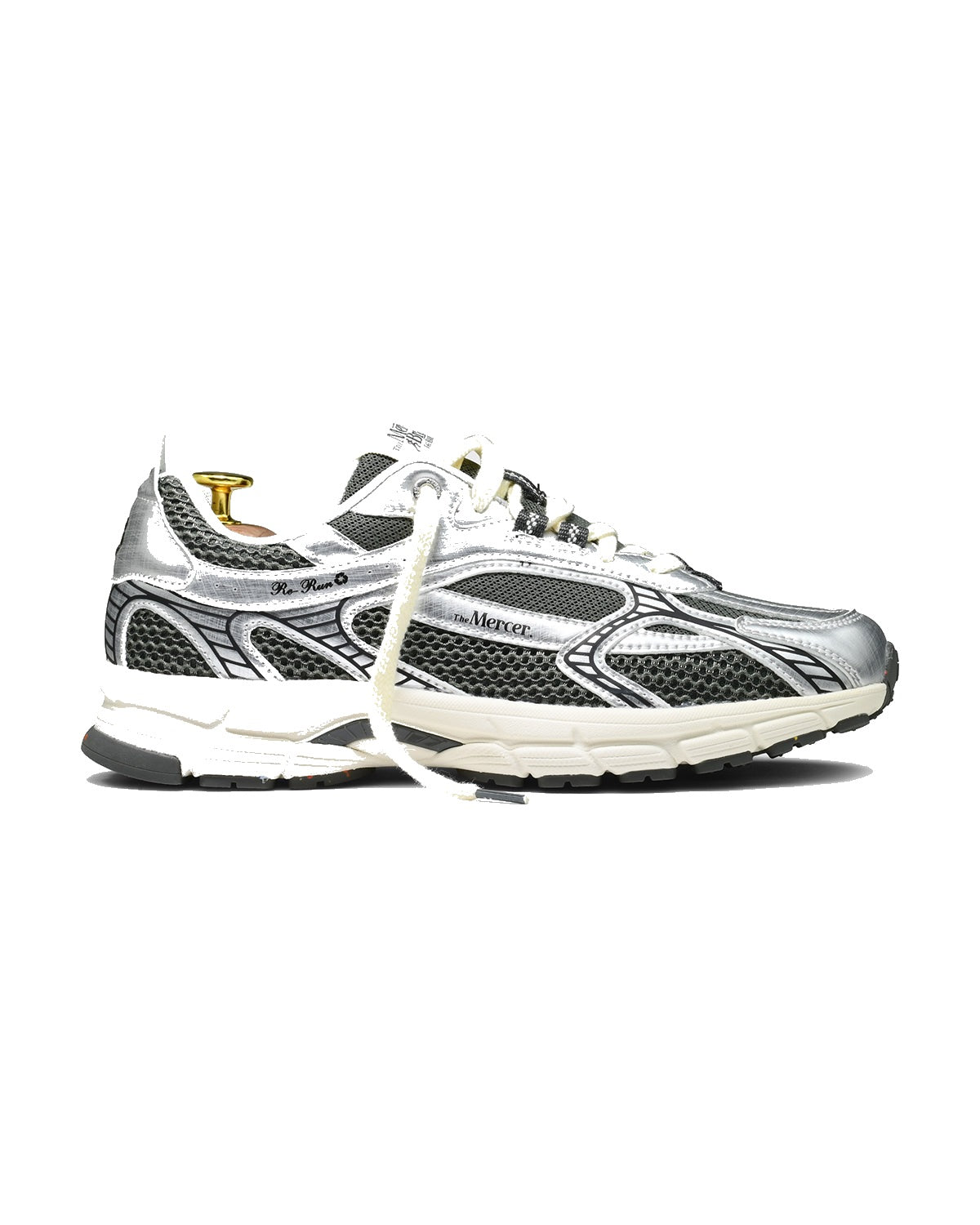 Sneakers The Mercer Re-Run Twin Mesh gris – vue 1