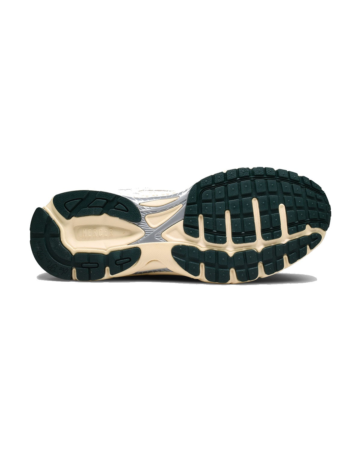 Sneakers The Mercer Re-Run Vintage Nappa blanc et vert – vue 4