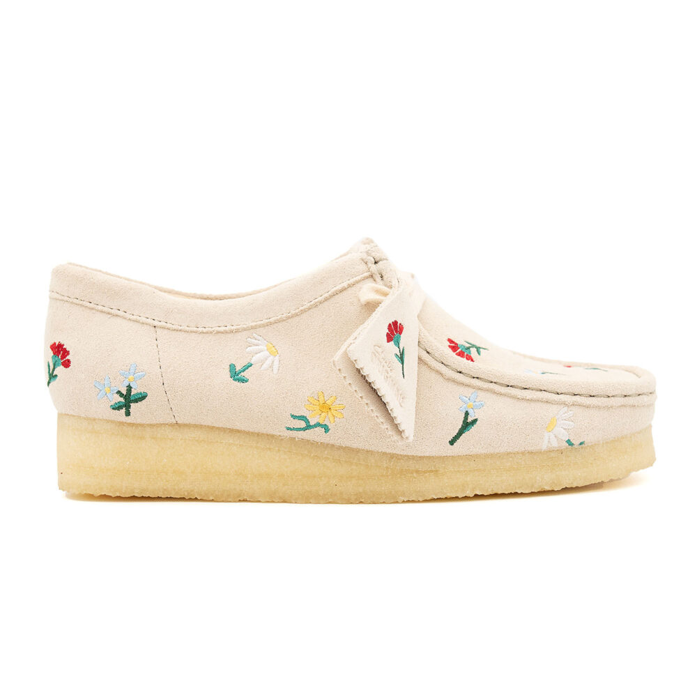 Wallabee Taupe Embroidery
