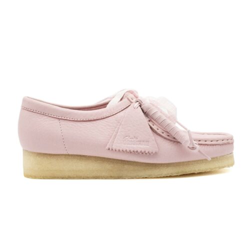 Clarks Wallabee Baby Pink Leather